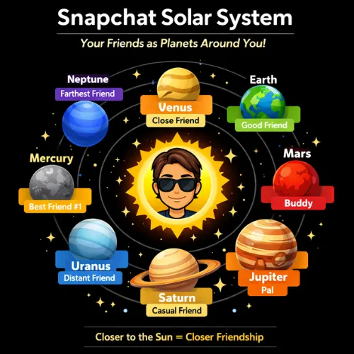 Snapchat Planets