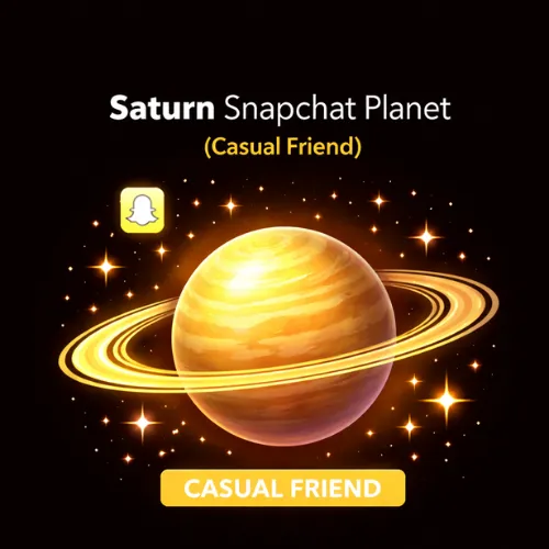 Saturn Snapchat Planet