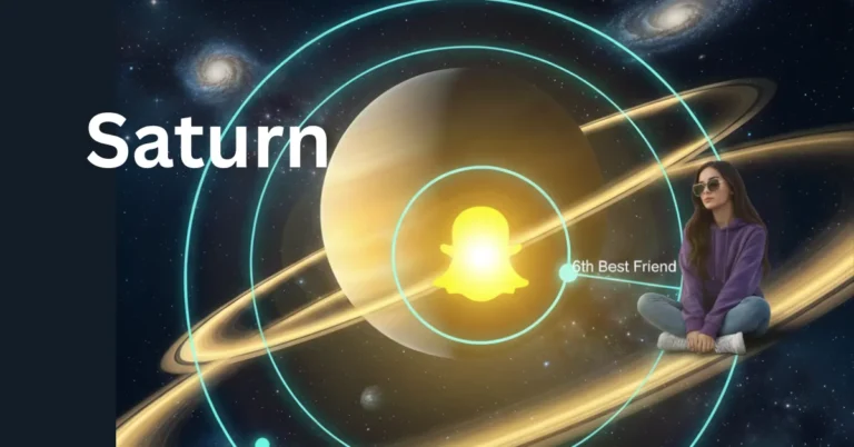 Saturn snapchat planet