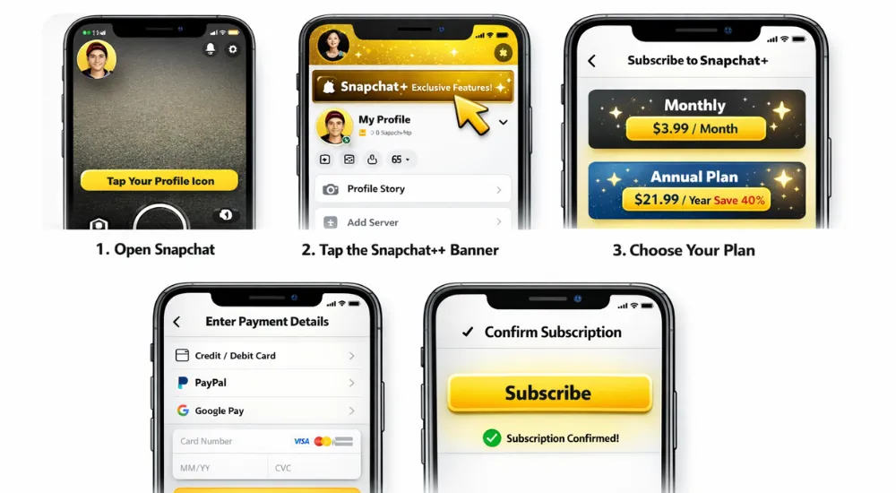 Subscribe to Snapchat Plus (2)