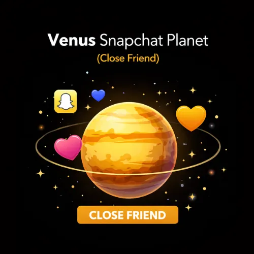 Venus SNapchat Planet